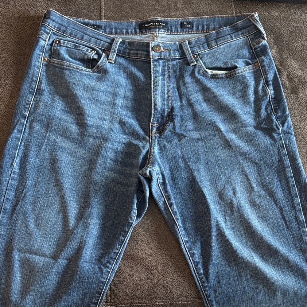 Lucky Brand Men's Slim Blue Jeans